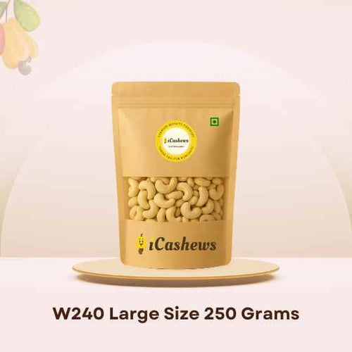 Premium Konkan Cashews W240 | Large Cashews